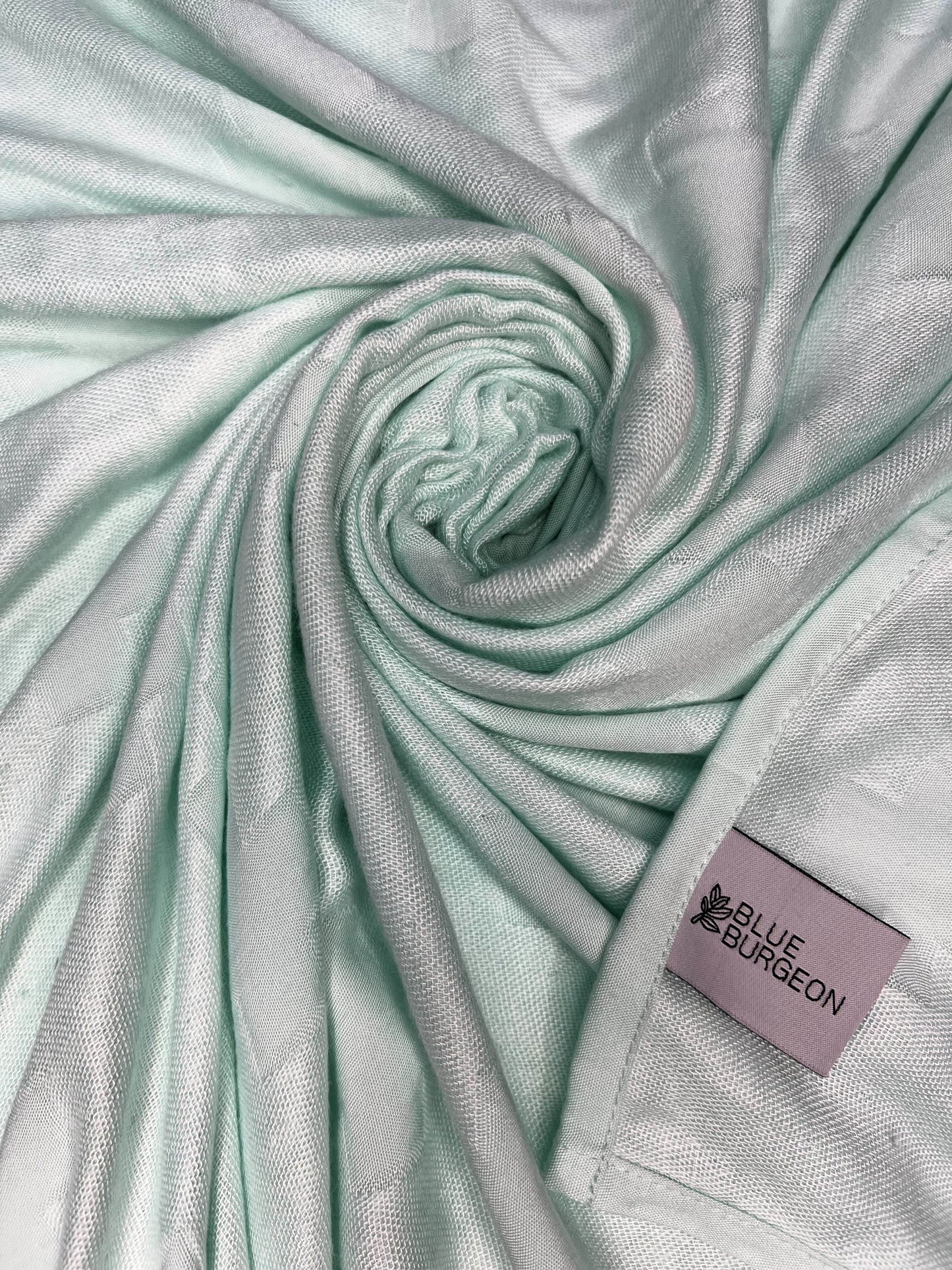 Minty Meadow Muslin